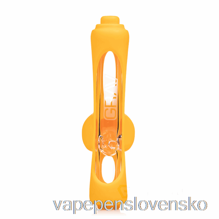 Grav Mini Parný Valec So Silikónovou Kožou Horčicovožltý Vape Bez Nikotinu